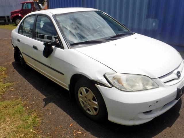 2HGES16324H568843 - 2004 HONDA CIVIC DX V WHITE photo 1