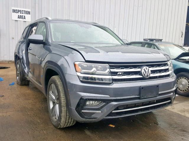 1V2PR2CA7JC587705 - 2018 VOLKSWAGEN ATLAS SE GRAY photo 1