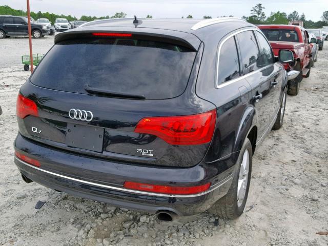 WA1LGAFE5ED012446 - 2014 AUDI Q7 PREMIUM BLACK photo 4