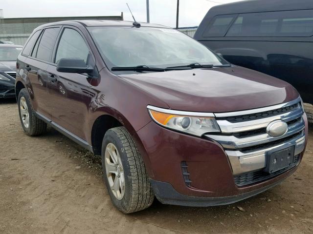 2FMDK4GC7CBA53716 - 2012 FORD EDGE SE BROWN photo 1