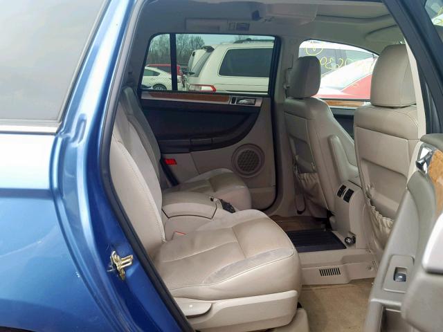 2A8GM78X67R208096 - 2007 CHRYSLER PACIFICA L BLUE photo 6