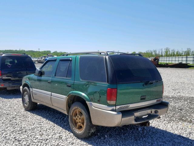 1GKDT13W5Y2104857 - 2000 GMC JIMMY / EN GREEN photo 3