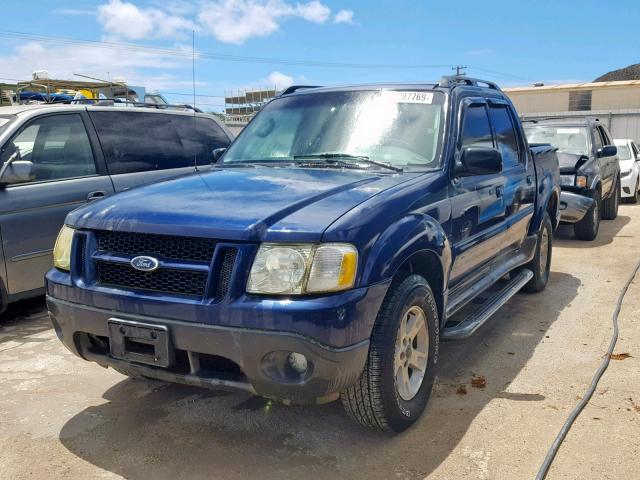 1FMZU67K25UB36566 - 2005 FORD EXPLORER S BLUE photo 2