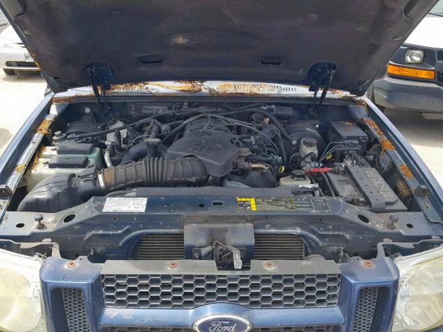 1FMZU67K25UB36566 - 2005 FORD EXPLORER S BLUE photo 7