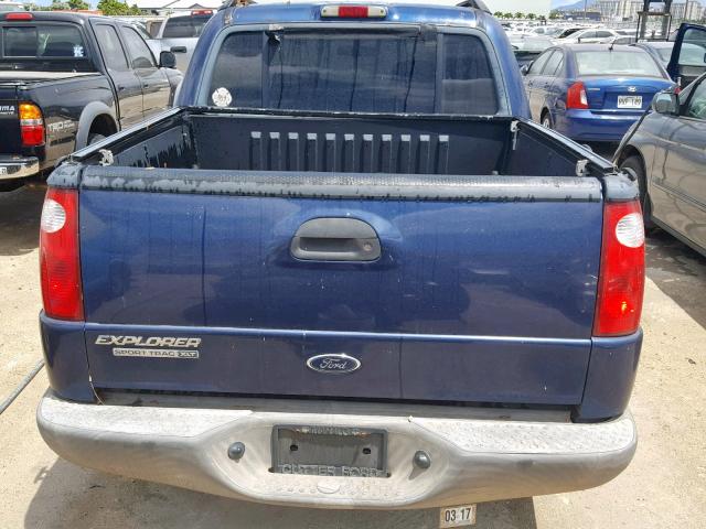 1FMZU67K25UB36566 - 2005 FORD EXPLORER S BLUE photo 9