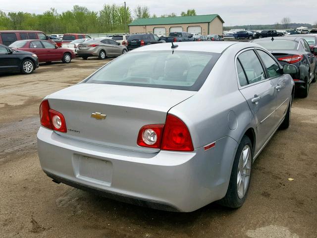 1G1ZB5E17BF198665 - 2011 CHEVROLET MALIBU LS SILVER photo 4