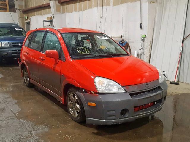 JS2RD41H635201857 - 2003 SUZUKI AERIO SX RED photo 1