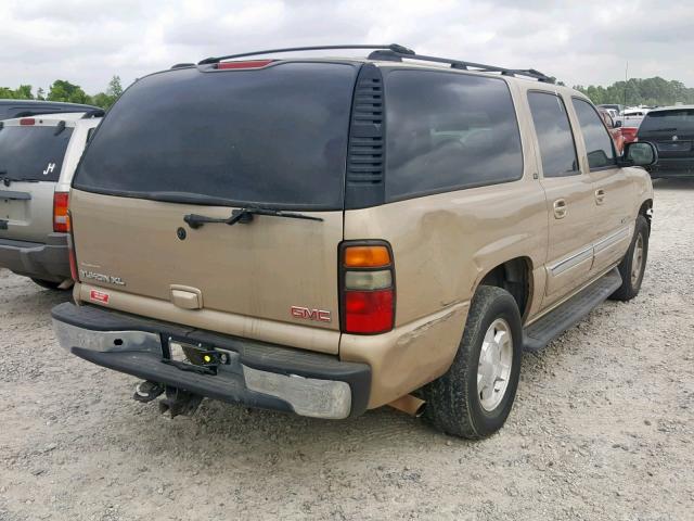 1GKEC16Z85J199376 - 2005 GMC YUKON XL C GOLD photo 4