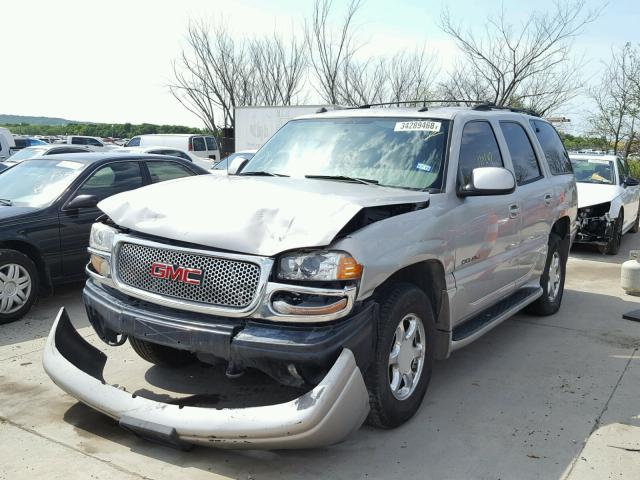 1GKEK63U14J153167 - 2004 GMC YUKON DENA GRAY photo 2