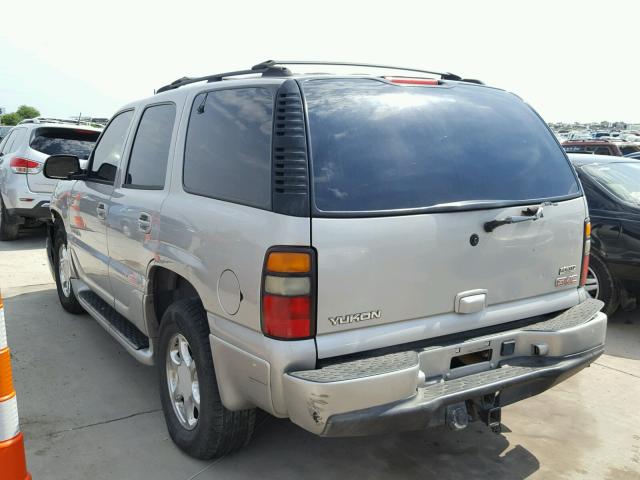 1GKEK63U14J153167 - 2004 GMC YUKON DENA GRAY photo 3