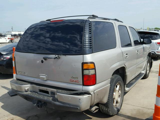 1GKEK63U14J153167 - 2004 GMC YUKON DENA GRAY photo 4