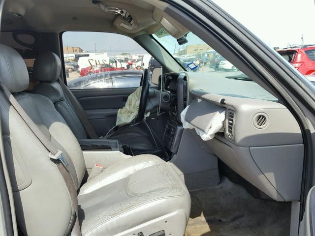 1GKEK63U14J153167 - 2004 GMC YUKON DENA GRAY photo 5