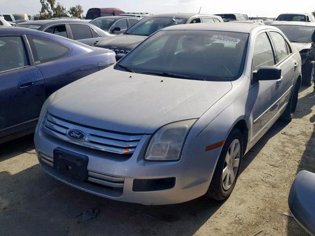3FAFP06Z66R212346 - 2006 FORD FUSION S SILVER photo 2