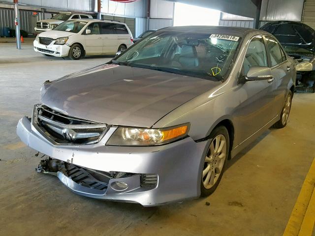 JH4CL96878C016632 - 2008 ACURA TSX BLUE photo 2