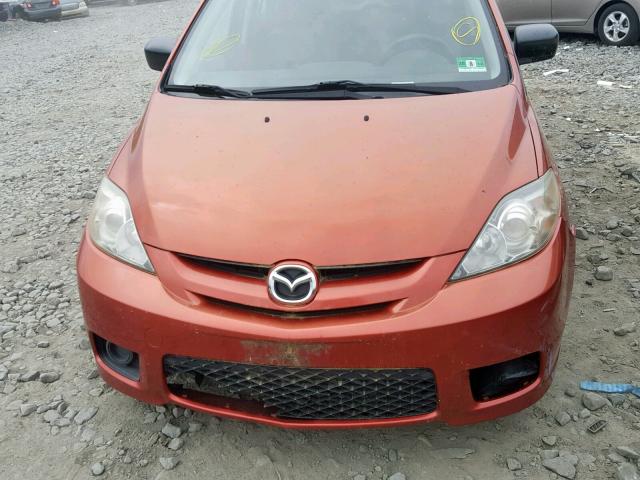 JM1CR293460103023 - 2006 MAZDA 5 RED photo 9