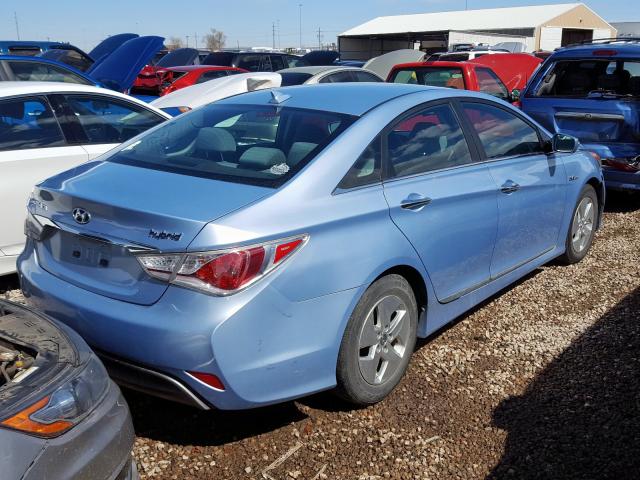 KMHEC4A41CA033931 - 2012 HYUNDAI SONATA HYBRID  photo 4