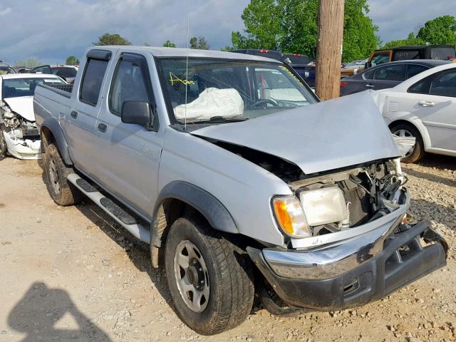 1N6ED27T3YC301844 - 2000 NISSAN FRONTIER C SILVER photo 1