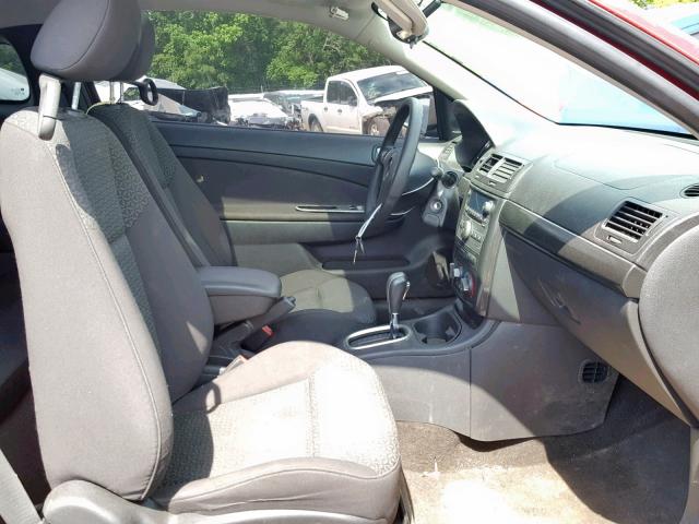1G2AL15F877268850 - 2007 PONTIAC G5 RED photo 5