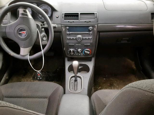 1G2AL15F877268850 - 2007 PONTIAC G5 RED photo 9