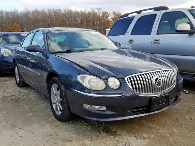 2G4WD582681215637 - 2008 BUICK LACROSSE C BLUE photo 1