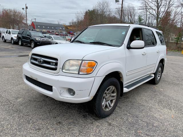 5TDBT48A83S188482 - 2003 TOYOTA SEQUOIA LI WHITE photo 1