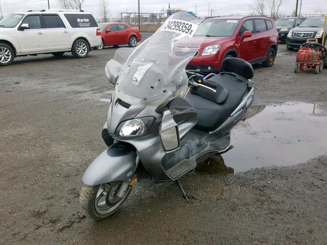 JS1CP51B192100707 - 2009 SUZUKI AN650 A GRAY photo 2