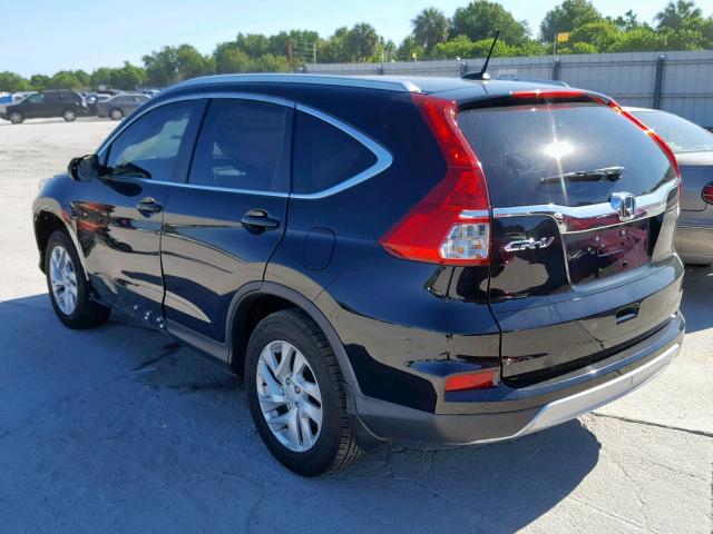 2HKRM3H77GH567558 - 2016 HONDA CR-V EXL BLACK photo 3