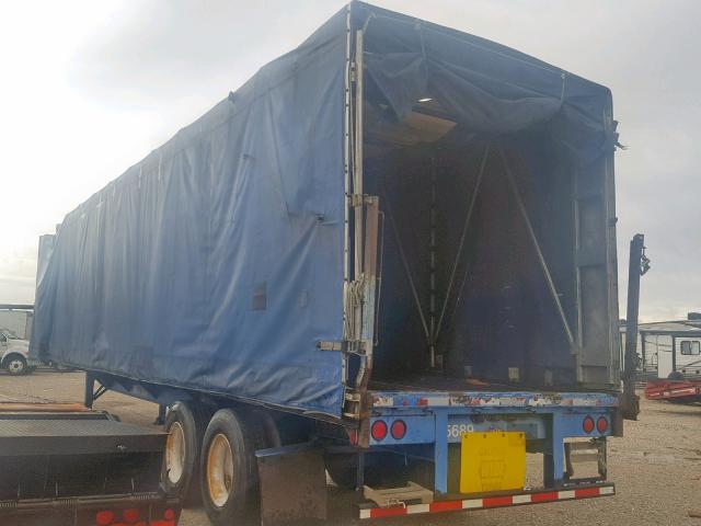 1UYFS2457VA125828 - 1997 UTILITY TRAILER BLUE photo 3