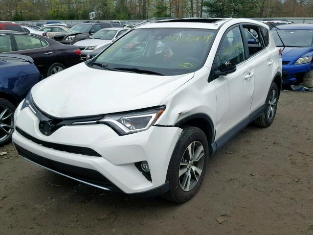 2T3RFREV8JW762990 - 2018 TOYOTA RAV4 ADVEN WHITE photo 2