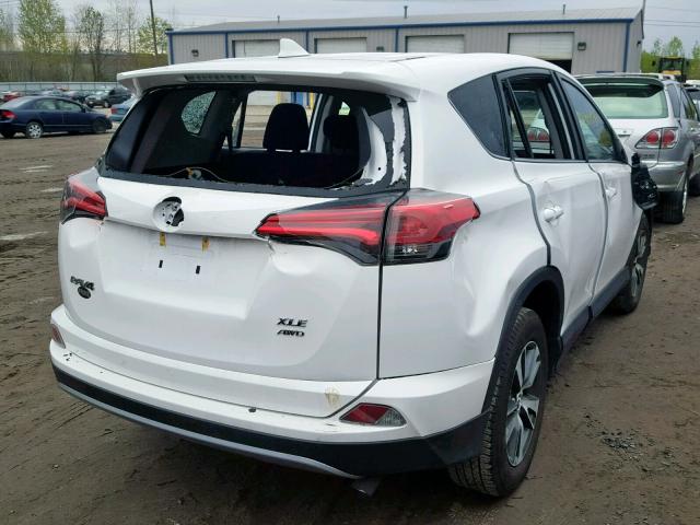 2T3RFREV8JW762990 - 2018 TOYOTA RAV4 ADVEN WHITE photo 4