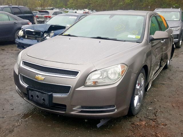 1G1ZC5E05CF182597 - 2012 CHEVROLET MALIBU 1LT 棕色 照片 2