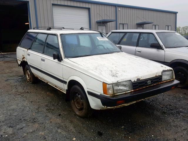 JF2AN53B5FE403453 - 1985 SUBARU GL 4WD WHITE photo 1