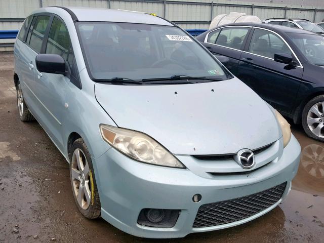 JM1CR293160129126 - 2006 MAZDA 5 GREEN photo 1