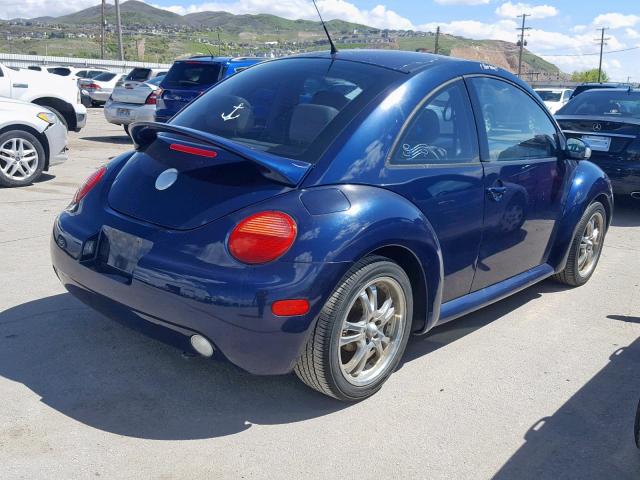 3VWBK31C54M415117 - 2004 VOLKSWAGEN NEW BEETLE ლურჯი ფოტო 4