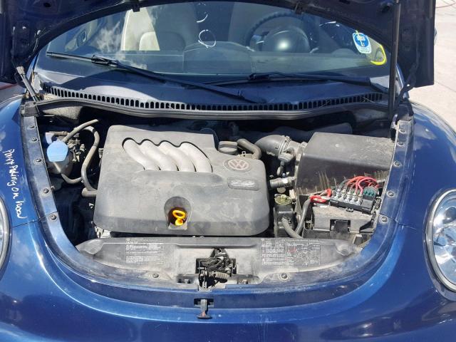 3VWBK31C54M415117 - 2004 VOLKSWAGEN NEW BEETLE ლურჯი ფოტო 7