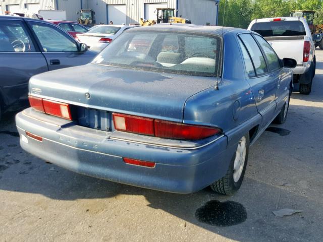 1G4NJ52M2WC408311 - 1998 BUICK SKYLARK CU BLUE photo 4