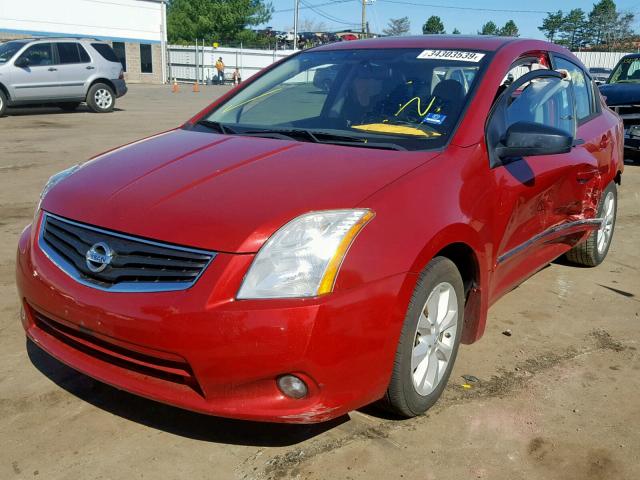 3N1AB6AP4BL645627 - 2011 NISSAN SENTRA 2.0 RED photo 2