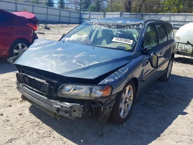 YV1SW58D432299068 - 2003 VOLVO V70 2.4T GREEN photo 2