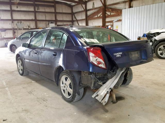 1G8AJ55F17Z153062 - 2007 SATURN ION LEVEL BLUE photo 3