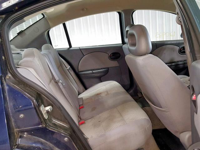 1G8AJ55F17Z153062 - 2007 SATURN ION LEVEL BLUE photo 6