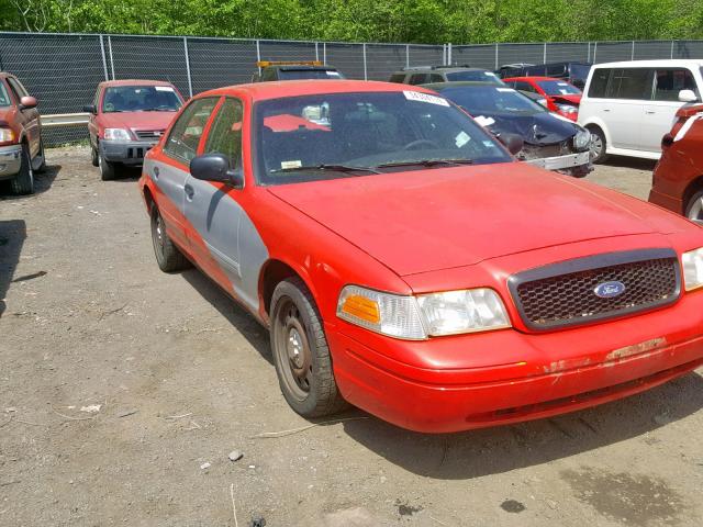 2FABP7AV9AX140595 - 2010 FORD CROWN VICT RED photo 1