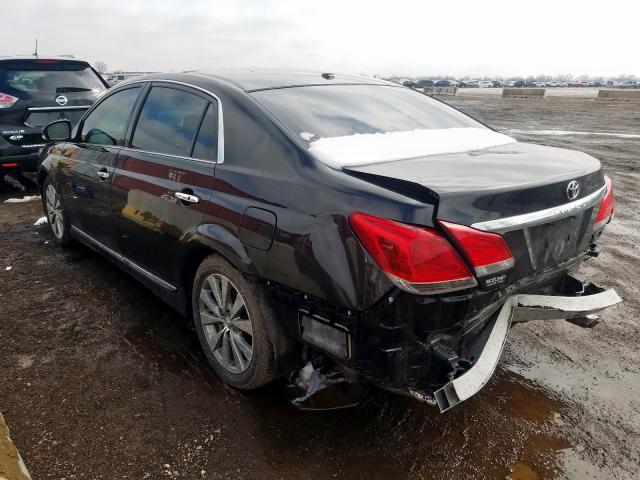 4T1BK3DB9CU459424 - 2012 TOYOTA AVALON BASE  photo 3