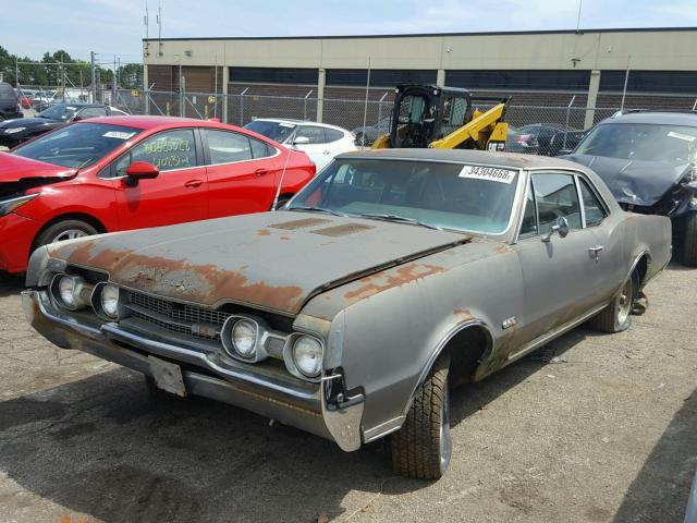 338077M364371 - 1967 OLDSMOBILE 442 GRAY photo 2