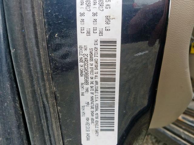 2C4RDGCG0DR685089 - 2013 DODGE GRAND CARAVAN SXT  photo 10