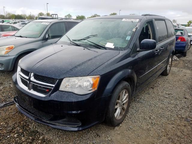 2C4RDGCG0DR685089 - 2013 DODGE GRAND CARAVAN SXT  photo 2