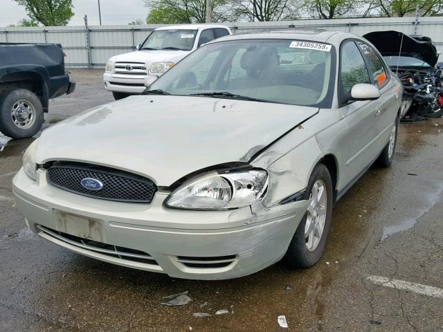 1FAFP56U26A141402 - 2006 FORD TAURUS SEL TAN photo 2