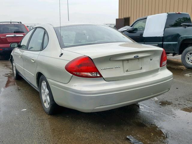 1FAFP56U26A141402 - 2006 FORD TAURUS SEL TAN photo 3