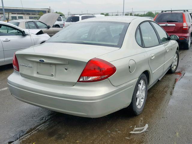 1FAFP56U26A141402 - 2006 FORD TAURUS SEL TAN photo 4