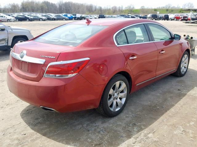 1G4GC5E39DF218796 - 2013 BUICK LACROSSE RED photo 4