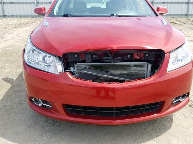 1G4GC5E39DF218796 - 2013 BUICK LACROSSE RED photo 9